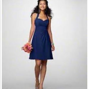 Alfred Angelo short formal SZ 20 navy